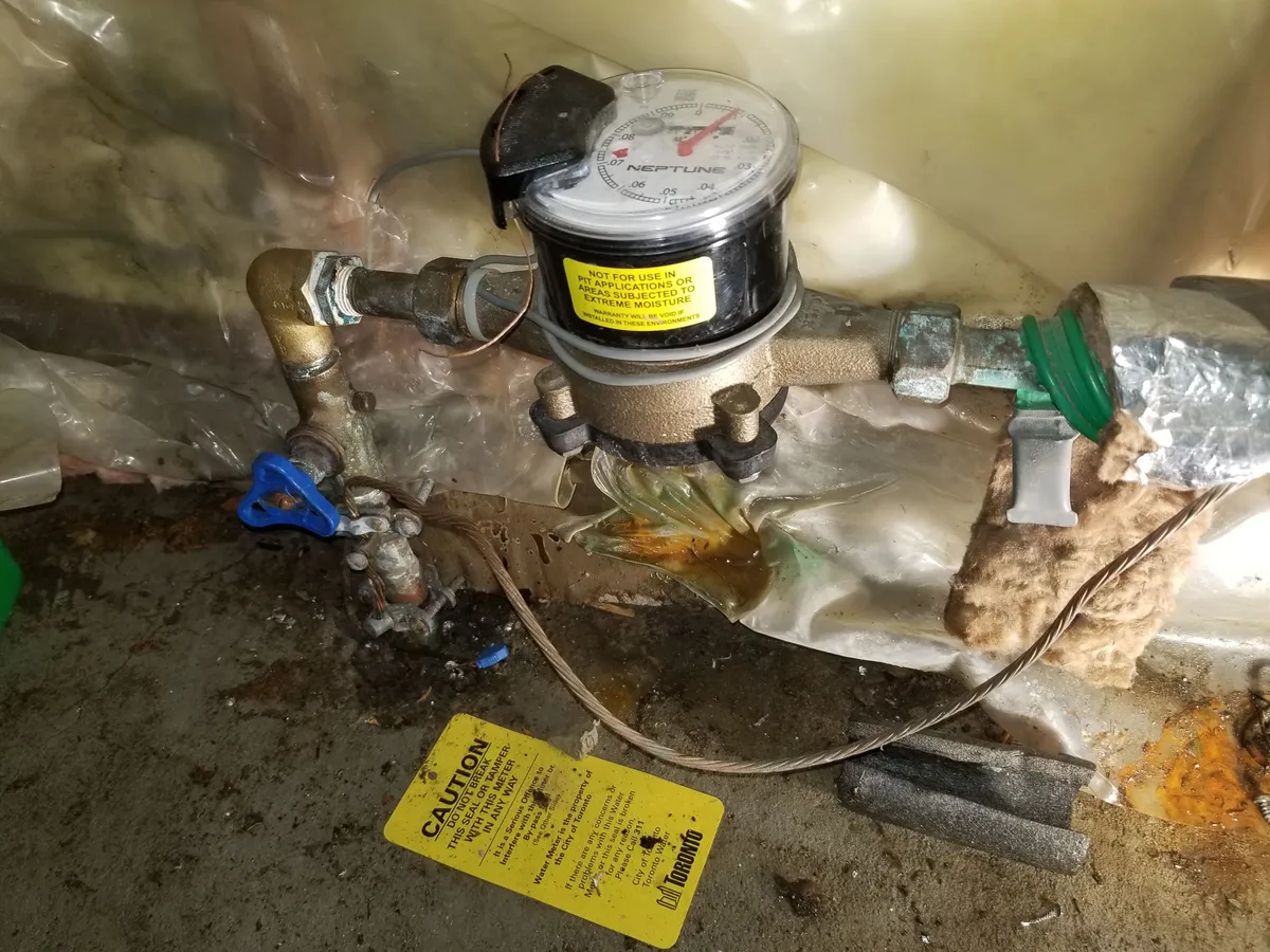 High water bill meter investigation — Midtown Plumbing